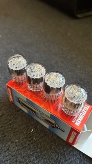 6bk11 (Ampeg) and 6c 10 (GE) compactron tubes (2 each) NOS strong tubes