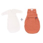 Träumeland Babyschlafsack LIEBMICH 3tlg. Set Moon rost 56/62