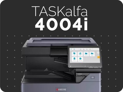 KYOCERA TASKalfa 4004i MFP Scanner Copier Printer w/ DP-7160 & Fax System