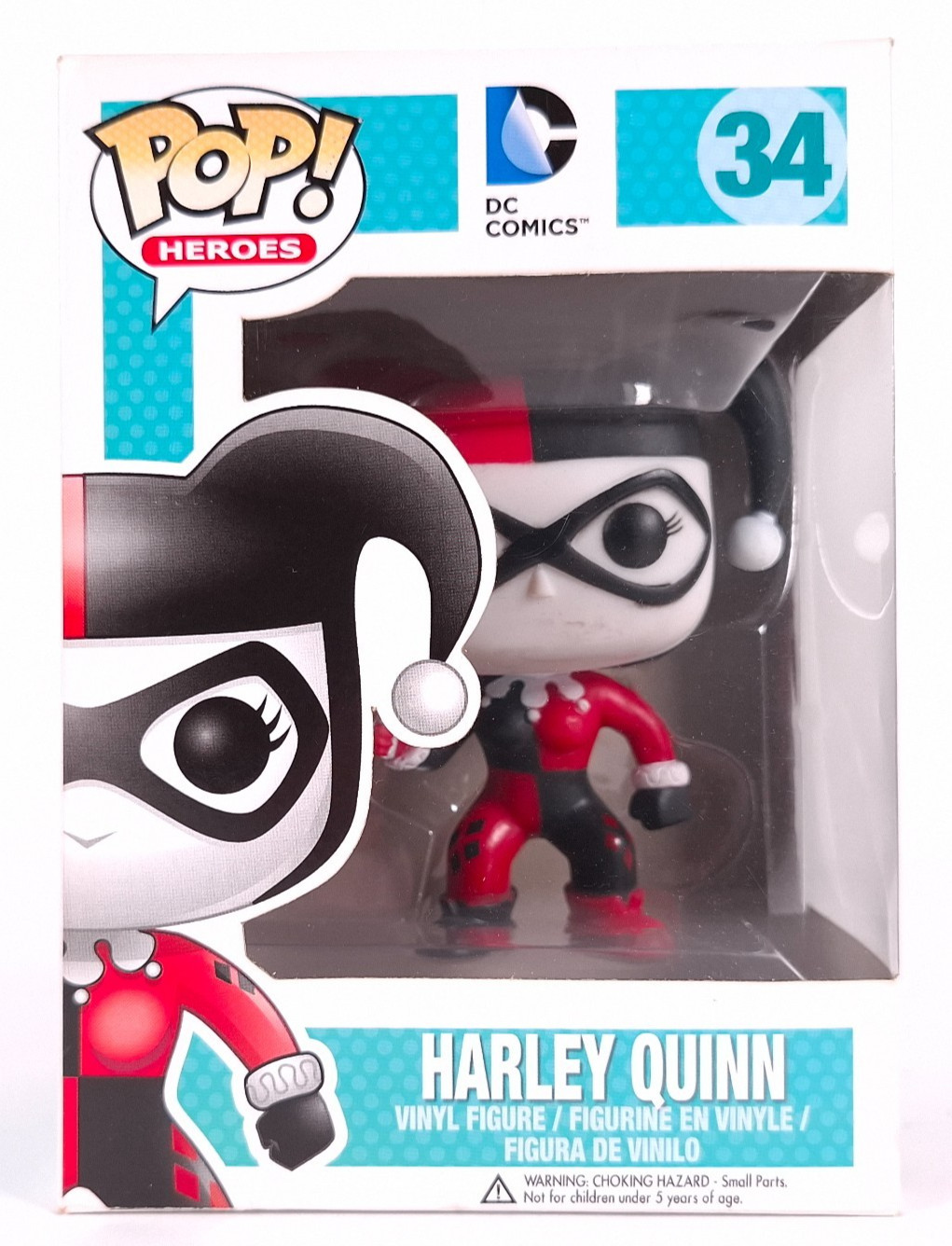 Figura De Vinilo Funko Pop Heroes Harley Quinn #34 Dc Comics - En Caja
