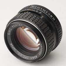 PENTAX ASAHI SMC PENTAX 50mm f/1.4 K Mount