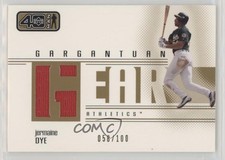 2002 Upper Deck 40 Man Gargantuan Gear Gold 58/100 Jermaine Dye #G-JD 0rd2