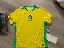 NEW Nike Brazil CBF Home Stadium Jersey XL Yellow Neymar FZ9011-718 FIFA World