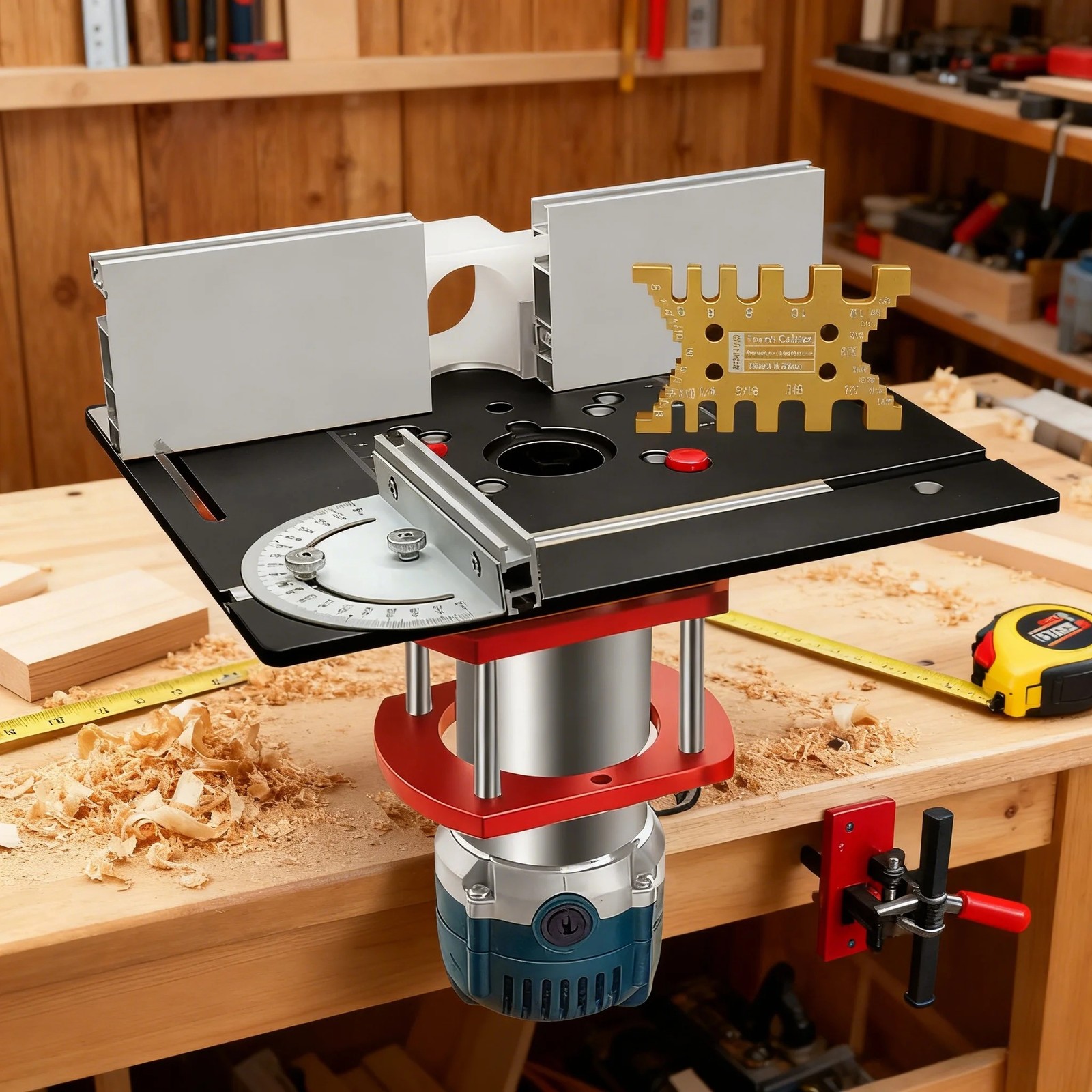Manual Lifting Router Kit Router Table Insert Base Plate 9.45 x 7.87 in ...