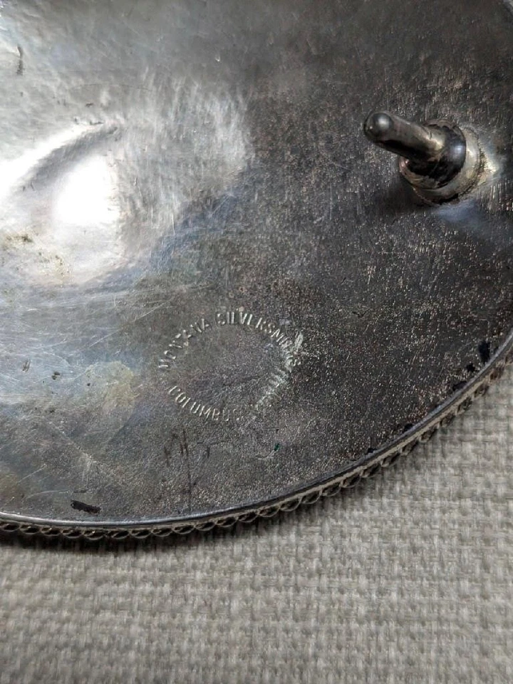 fivela de cinto vintage MONTANA SILVERSMITHS gravada WESTERN FORNECIMENTO DE EQUIPAMENTOS - Imagem 4 de 4