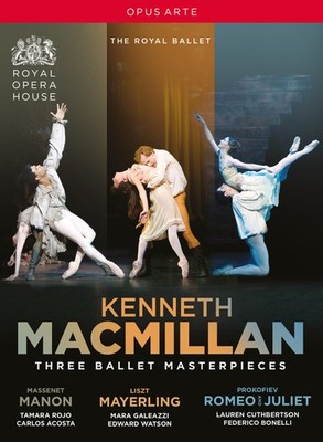 Royal Ballet Royal Opera House - Three Ballets Masterpieces (DVD)