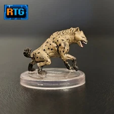 D&D Miniature - Hyena #4 - Dungeons and Dragons - Beast - Creature - RPG