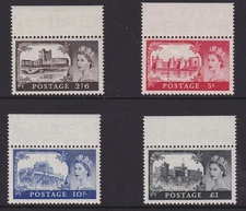 SG536a-539a 1st De La Rue Marginal Set UNMOUNTED MINT(251)