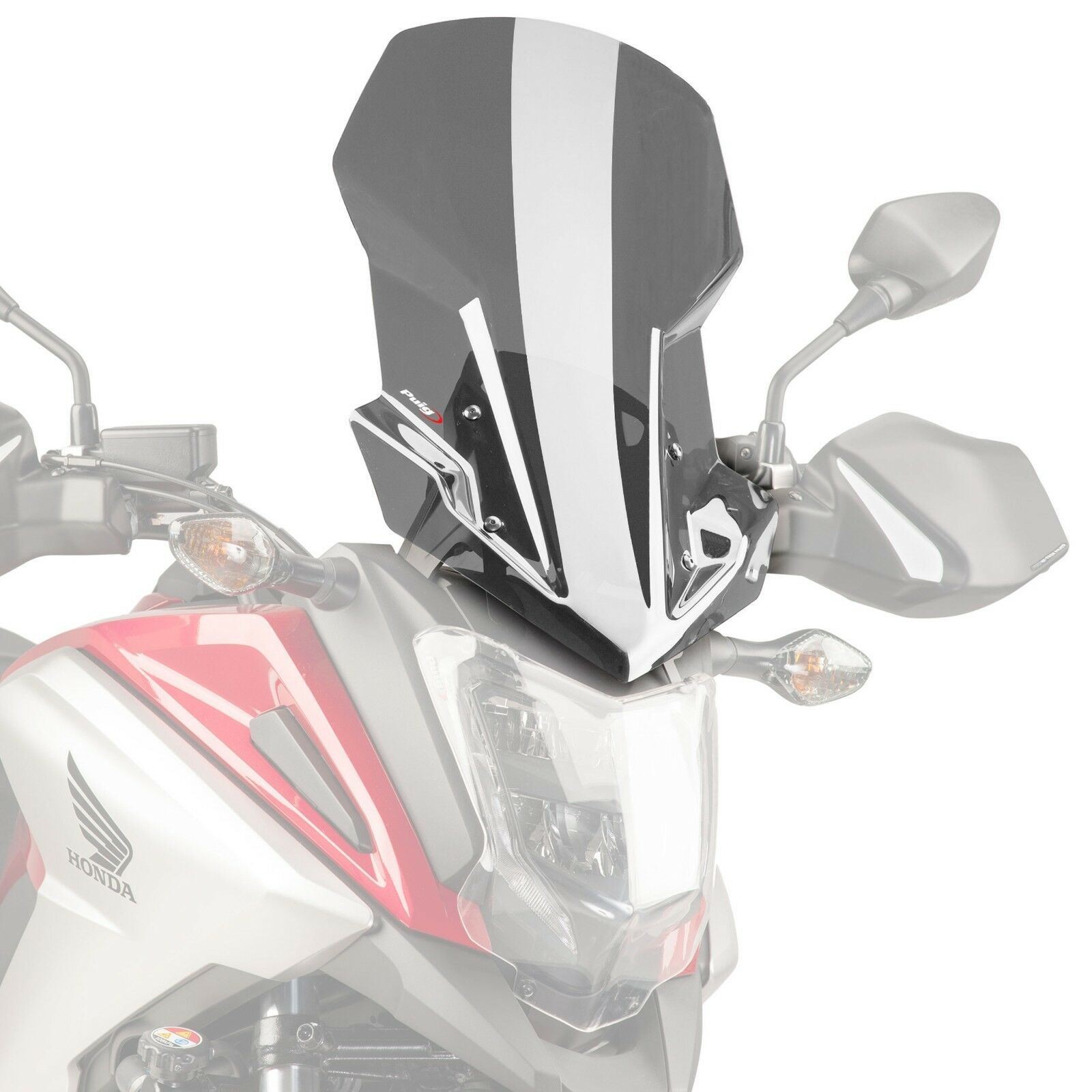PUIG WINDSHIELD LIGHT SMOKED 8910H HONDA NC 750 X 2016 / 2019 - Image 3