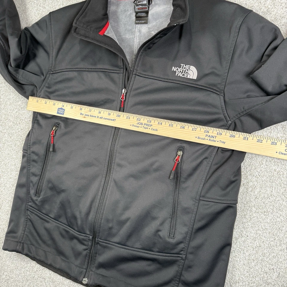 North Face Summit Series Mens Black Fleece Lined Windstopper Softshell Jacket M - Image 4 of 4