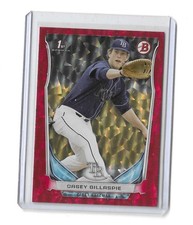 2014 Bowman Draft - Casey Gillaspie #DP16 Red Ice /150 (RC)