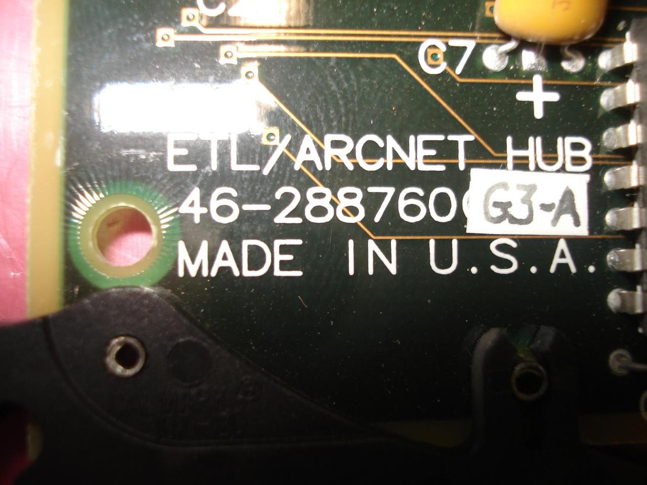 GE MEDICAL SYSTEMS 46-288760 G3-A BOARD ETL/ARCNET HUB T6494
