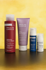 PAULA'S CHOICE 4 item bundle CLeanser, Body Cream, Barriew Moisturizer and Mask