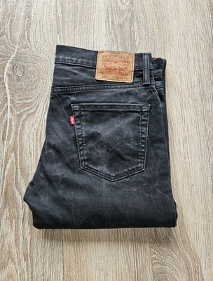 Levis Levi Strauss & Co Jeans 519 W34 L34 schwarz (34 34) (Vintage Waschung)