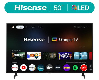 Hisense 50'' inch QLED 4K Smart TV Google Dolby Vision HDR 50QD6030G [2DayShip]