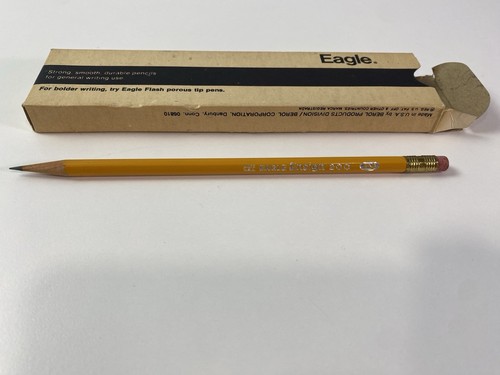 12 Eagle 200 No 2 Writing Pencils NEW VINTAGE - Picture 6 of 7