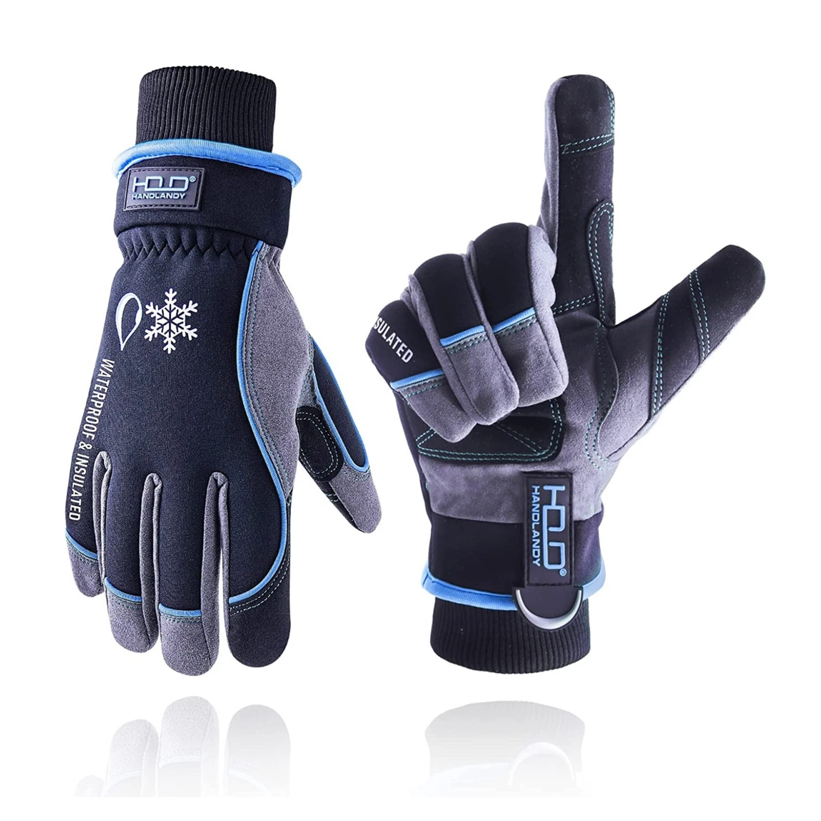 HANDLANDY Waterproof Insulated Work Gloves,Winter Gloves,Warm Gloves
Opens in a new window or tab