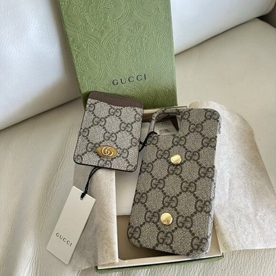 GUCCI iPhone13 スマホ ケース GG柄 ロゴ 701330 正規品 Gucciブランド個性iphone13/13mini/13pro max/13proケースパロディ
