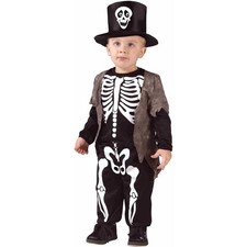 Happy Skeleton Toddler Costume 3T-4T