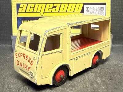 1949-60 Dinky Toys 30v NCB ELECTRIC EXPRESS DAIRY MILK FLOAT VAN Cream - No Box B