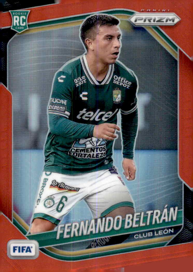 Fernando Beltrán RC 2025-26 Panini Prizm FIFA Red Prizms #/149 Rookie