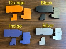 AUTHENTIC Replacement Repair Port Covers Door Set for Nintendo Gamecube Console