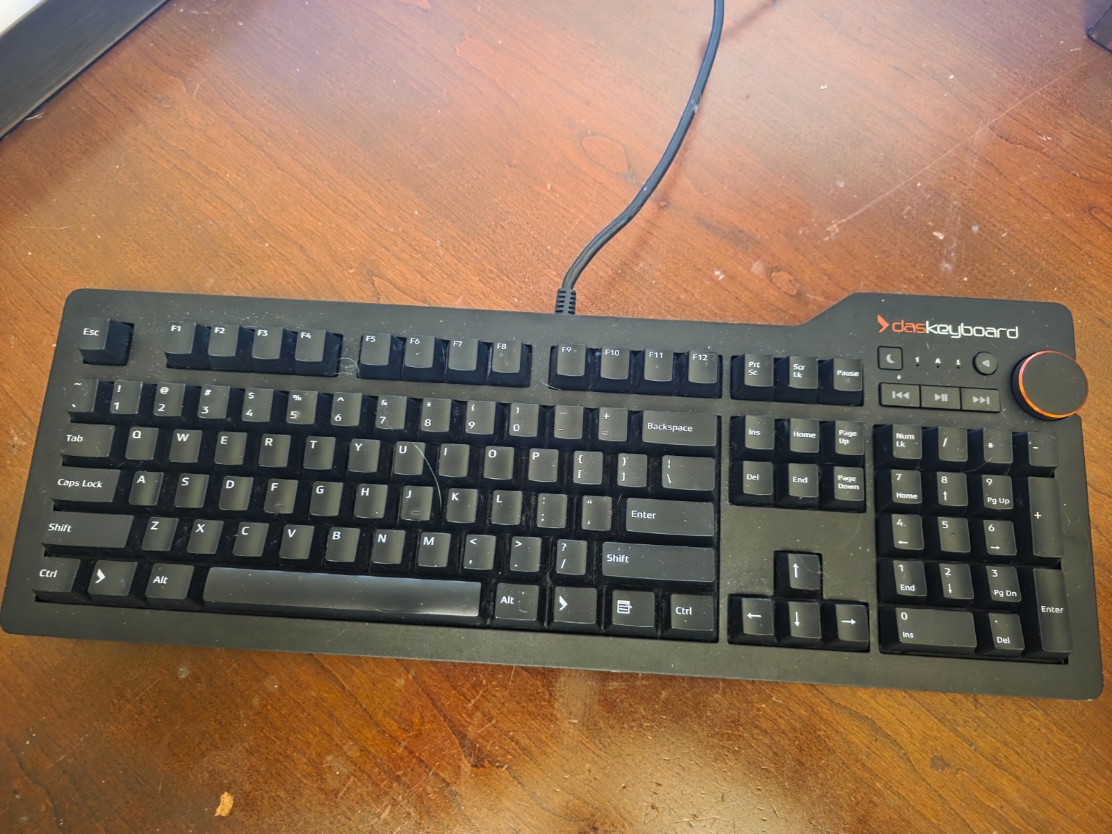 Das Keyboard 4 Professional Wired Mechanical Keyboard, Cherry MX Brown