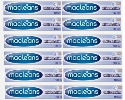 Macleans White & Shine Zahnpasta 100ml - (6er & 12er Pack)