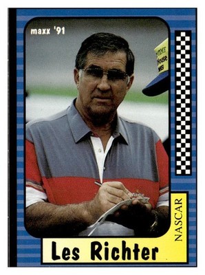 Les Richter 1991 Maxx #102 NASCAR RACING *378