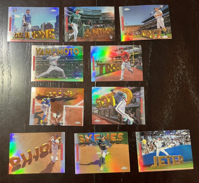 Perspectives - FULL SET  10 Cards - Rookie Cards RC - 2026 Topps Chrome