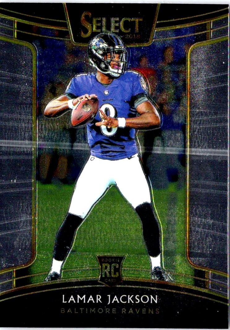 2018 Panini Select #70 Lamar Jackson