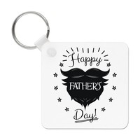Happy Vater Tag Bart SchlüSselanhäNger - Lustig Dad Scherz
