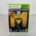 Metro: Last Light -- Limited Edition (Microsoft Xbox 360, 2013) Complete CIB