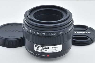 MINT Olympus Zuiko Digital 35mm f/3.5 Macro Wide Angle lens from