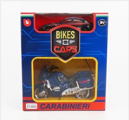 Burago 18-30017-GIULIA Alfa Romeo Giulia Carabinieri 2015 MaßStab 1/18-image