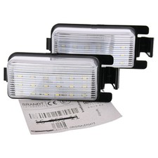 BRANDT Kennzeichenbeleuchtung LED für INFINITI G25 Q40 Q60 V36 G35 V35 03-08 G37