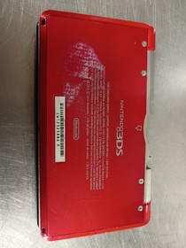 Nintendo 3DS Flame Red Console  games installed ( see photos and description )