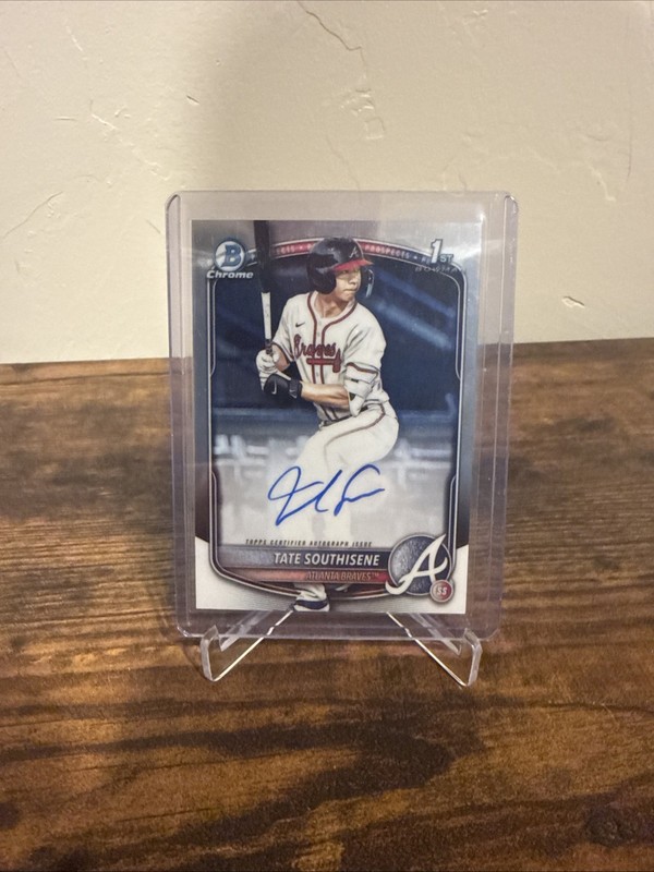 2025 Bowman Draft - Chrome Prospect Autographs Tate Southisene #CPA-TS (AU, RC)