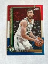 2025-26 Topps Chrome - Luke Kornet #37 Red White & Blue Refractor Card