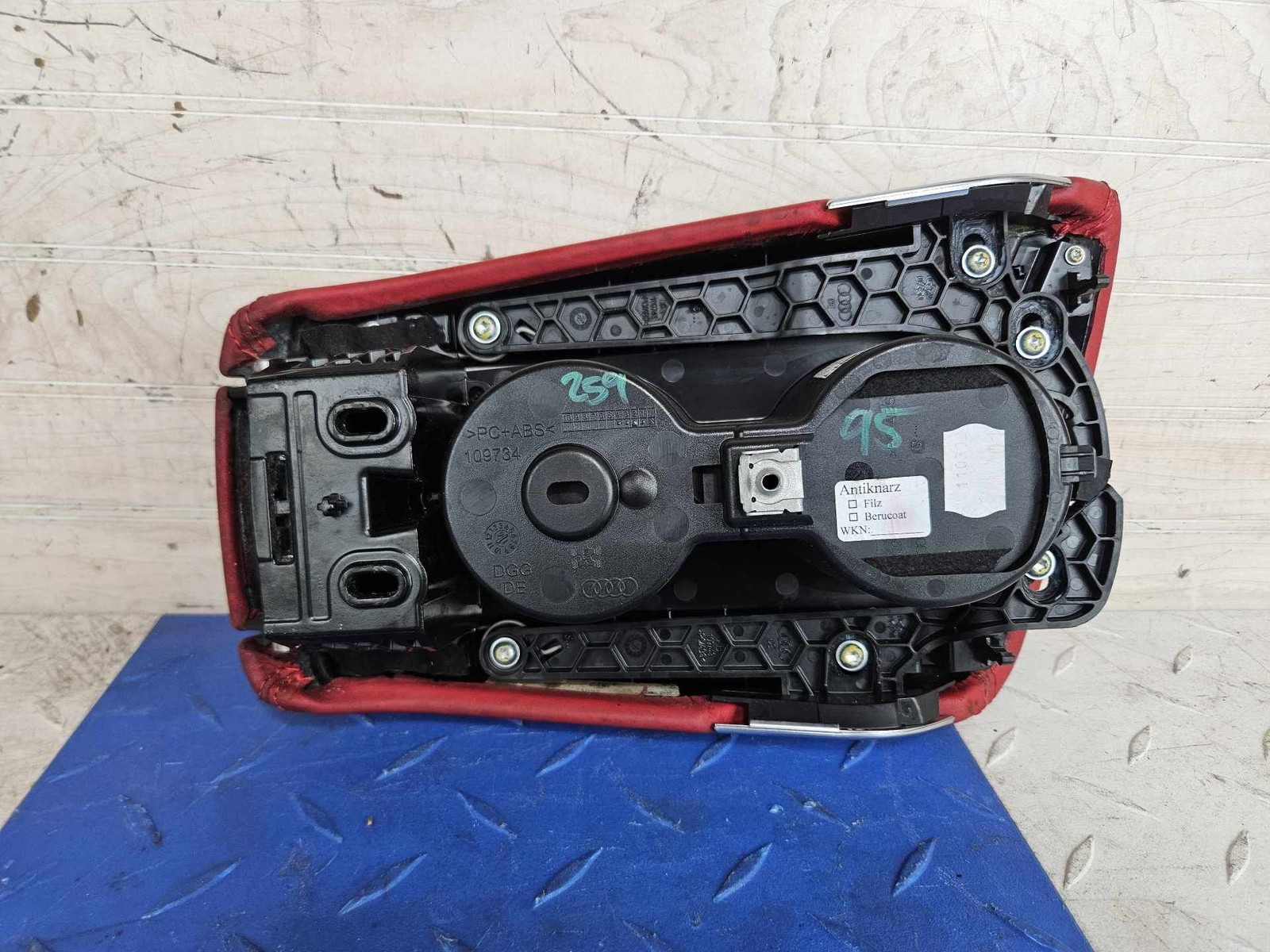 Audi R8 2017-2023 Rear Center console trim Red P/N 4S1864205B
