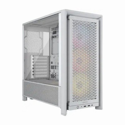 Corsair FRAME 4000D RS ARGB White Steel / Tempered Glass ATX Mid Tower Computer