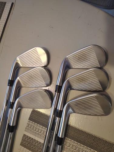 Right Hand Set Of 2023 Titleist T100 Forged Irons 4-9 X Flex KBS Shafts - Picture 11 of 14