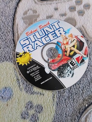 Cosmi Corporation Bikini Beach Stunt Racer PC Racing 2004 Rated E