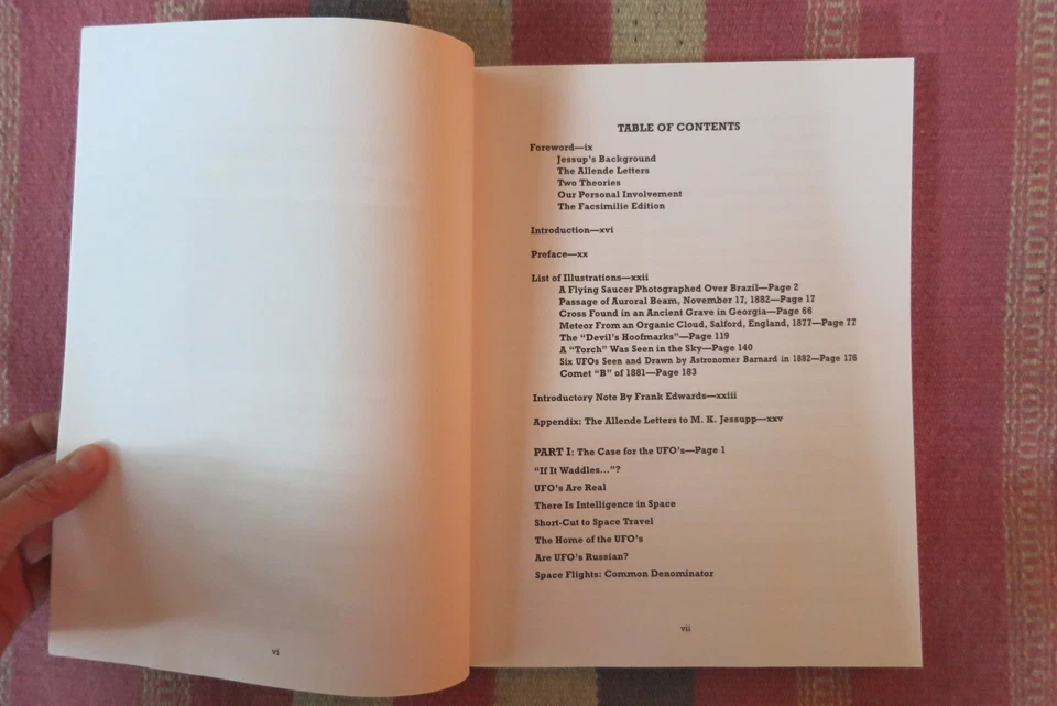 Varo Edition The Allende Letters and The Case For the UFO Morris K. Jessup~ 2014 - Image 4 of 4