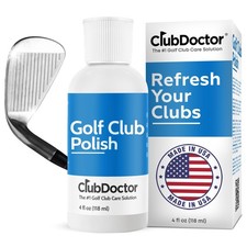 Club Doctor Golf Polish, Made in USA for Golfers, Restores, White