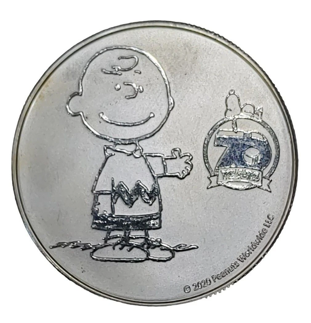 2020 Peanuts - Charlie Brown - 70 YEARS 1 Oz | eBay