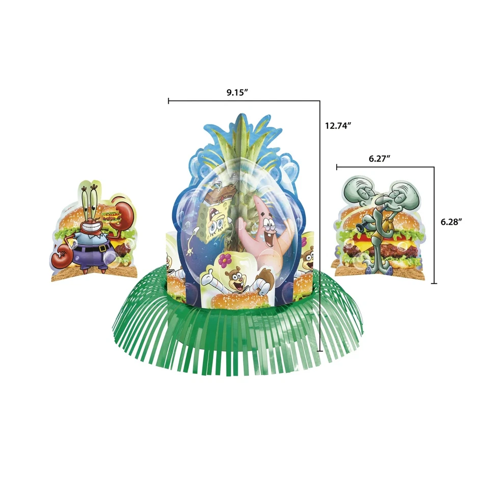Sponge Bob Birthday Table Decoration Kit  23 pieces ~ Sealed ~ - Image 2 of 2