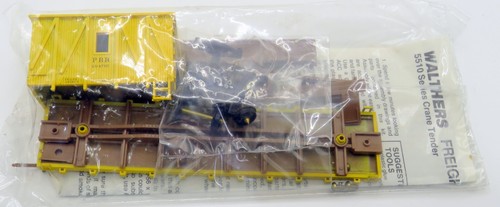 MOW TRAINS HO Walthers PENNSYLVANIA Grúa Tender #994765 Tren de Trabajo KIT NUEVO | Zustand: New
