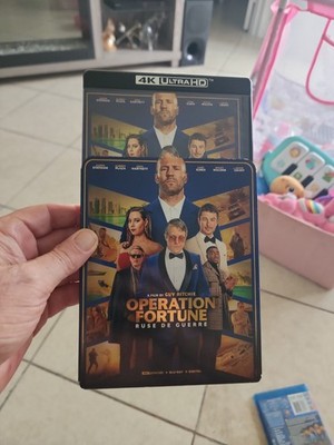 Operation Fortune: Ruse De Guerre (4K Ultra HD,Blu-ray, No Digital  With Slip )