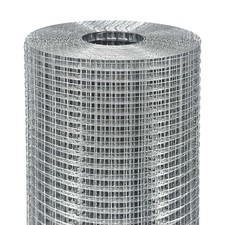 Hardware Cloth 1/2 Inch 48" x 100' 19 Gauge, Heavy-Duty Galvanized Chicken Wi...